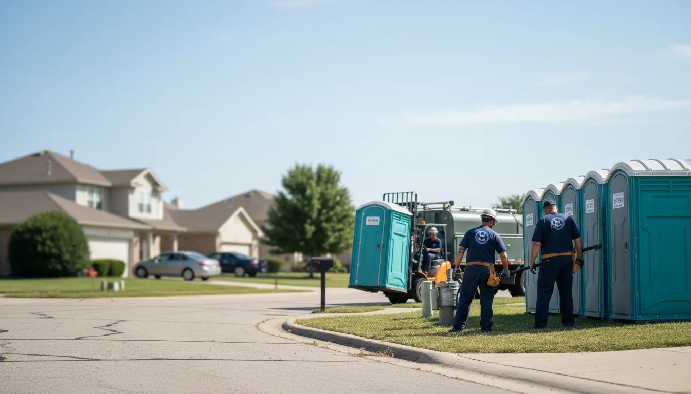 Porta Potty Rental in Fairland, IN near me